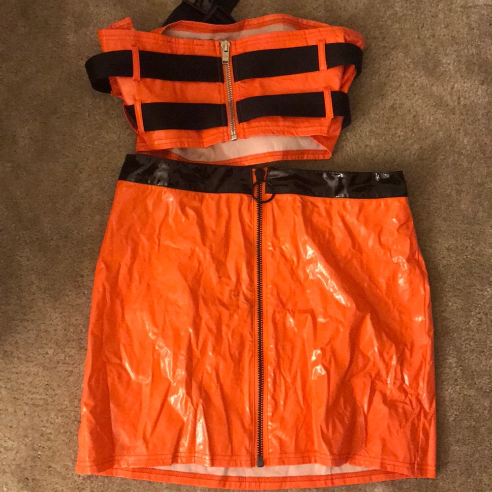 Neon Orange Rockstar Set - Picture 2 of 3